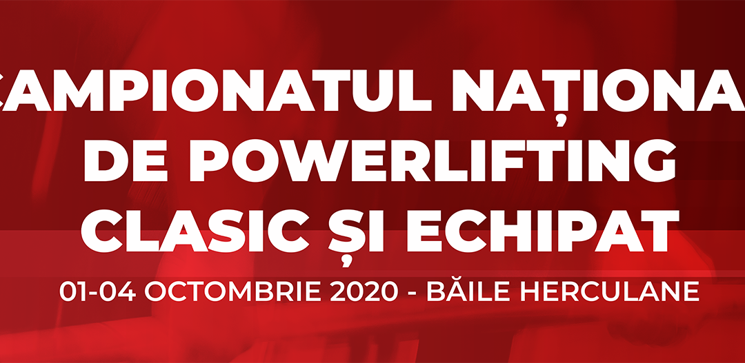 Inscrieri preliminare si program C.N. Echipat si Clasic M+F 2020